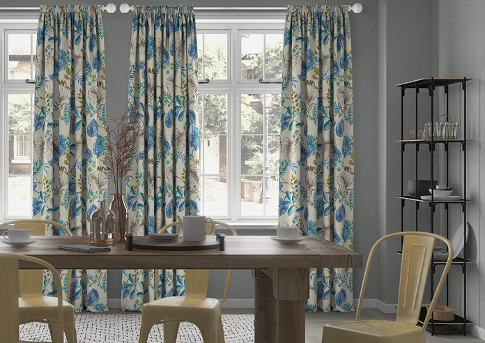 Fandango, Marine - Made to Measure Curtains - Image 3